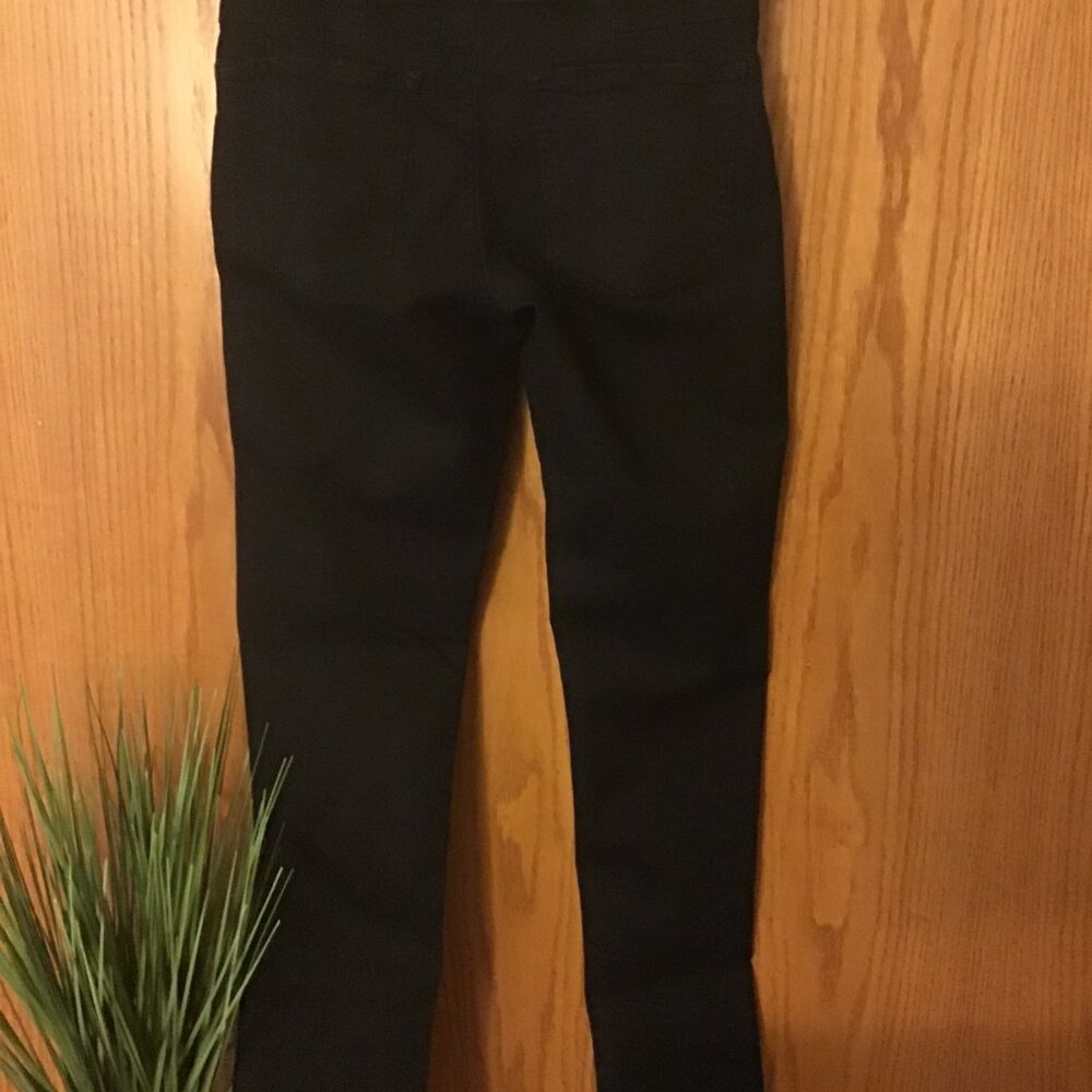 NWOT We The Free Women's Double Dutch Slit Pull On Skinny Jeans Black - Picture 5 of 10